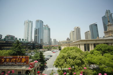 Ruas de Shanghai .