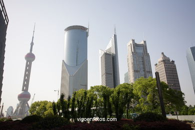 Ruas de Shanghai .