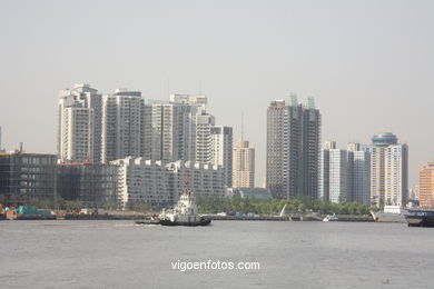 Ruas de Shanghai .