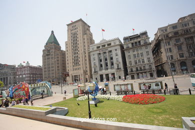 Ruas de Shanghai .