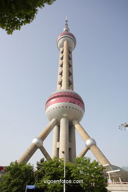 Oriental Pearl Tower. 