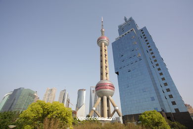 Oriental Pearl Tower. 