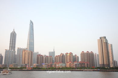 Skyscrapers. Skyline Shanghai. 