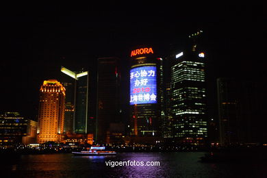 Skyscrapers. Skyline Shanghai. 