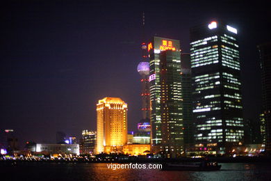 Skyscrapers. Skyline Shanghai. 