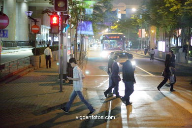 Shanghai at night. 