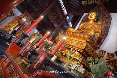 Jade Buddha Tempel. 