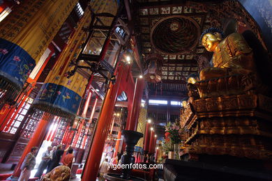 Jade Buddha Tempel. 