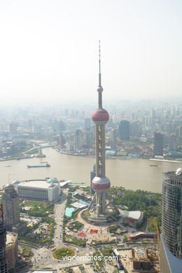 Jin Mao Tower. 