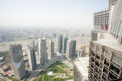 Jin Mao Tower. 