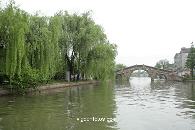 Canais de Suzhou . 