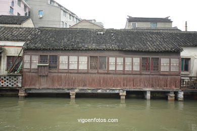 Canais de Suzhou . 