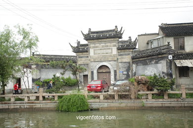 Kanälen in Suzhou.