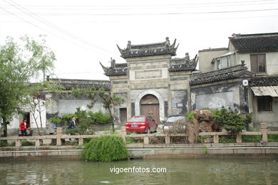 Canais de Suzhou . 