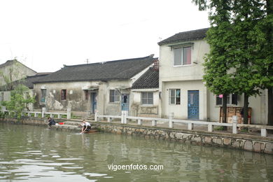 Kanälen in Suzhou.