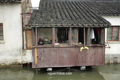 Kanälen in Suzhou.