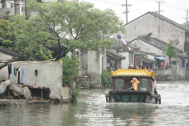 Canales de Suzhou. 