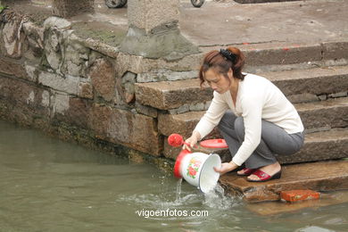 Canales de Suzhou. 