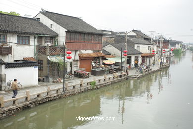 Canales de Suzhou. 