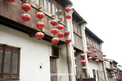 Canais de Suzhou . 