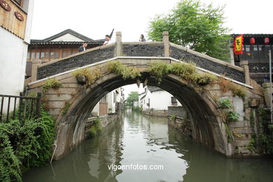 Canais de Suzhou. A "Veneza Oriental" 