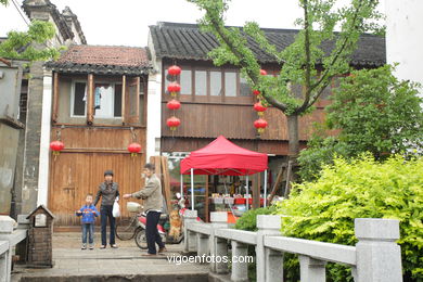 Canales de Suzhou. 