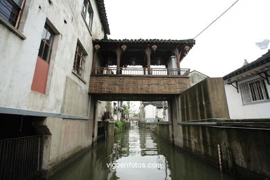 Canais de Suzhou .