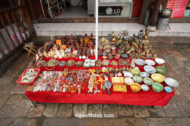 Traditioneller Markt. 