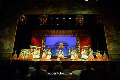 Traditional Dance Spectacle in China. 