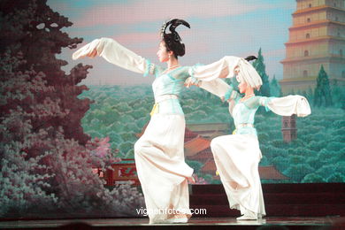 Espetáculo de Dança Tradicional Chinesa .