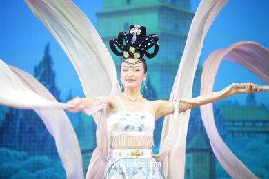 Traditional Dance Spectacle in China. 