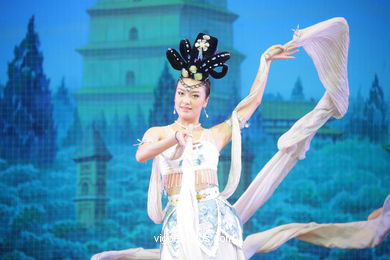 Espetáculo de Dança Tradicional Chinesa .