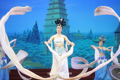 Espetáculo de Dança Tradicional Chinesa .