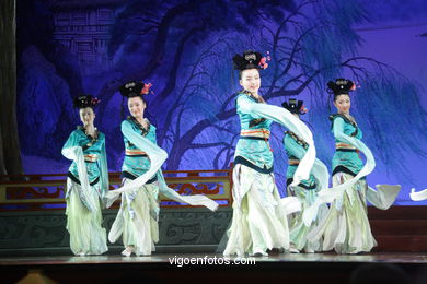 Espectculo de Danza Tradicional China. 