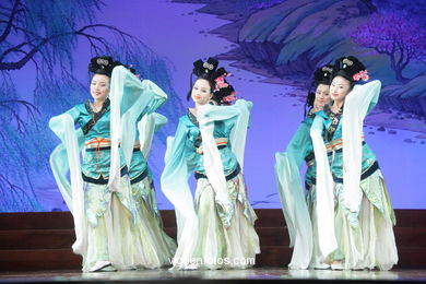 Traditional Dance Spectacle in China. 