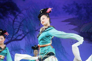 Traditional Dance Spectacle in China. 