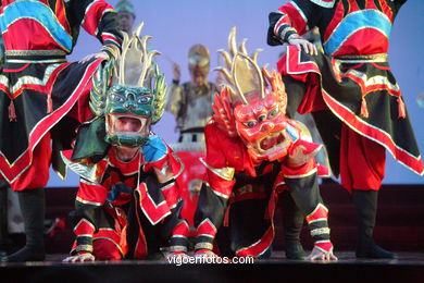 Espetáculo de Dança Tradicional Chinesa .