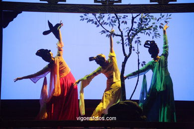 Espetáculo de Dança Tradicional Chinesa .