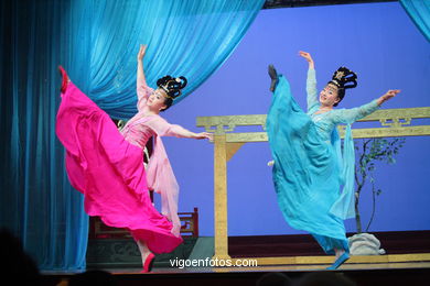 Traditional Dance Spectacle in China. 