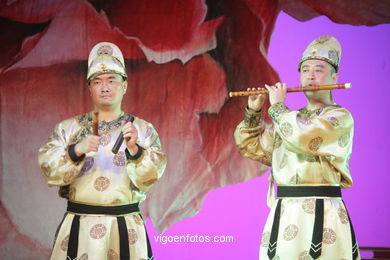 Traditional Dance Spectacle in China. 