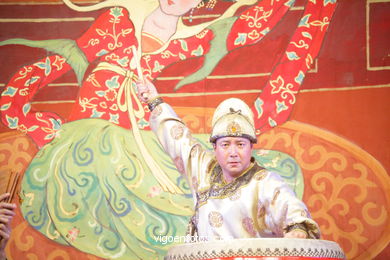 Traditional Dance Spectacle in China. 