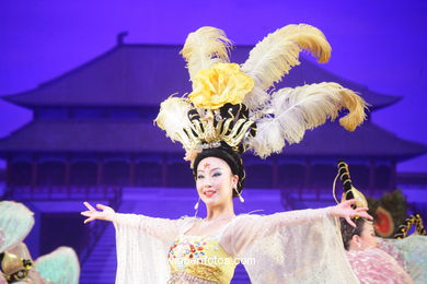 Espetáculo de Dança Tradicional Chinesa .