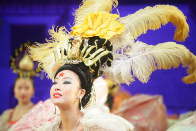 Espetáculo de Dança Tradicional Chinesa .