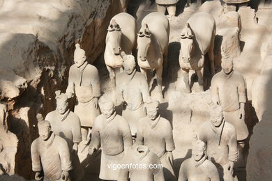 Museu Guerreiros Terracota. Fosa 1 . 