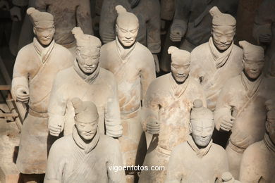 Terracotta Warriors Museum. Pit 1. 