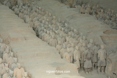 Terracotta Warriors Museum. Pit 1. 