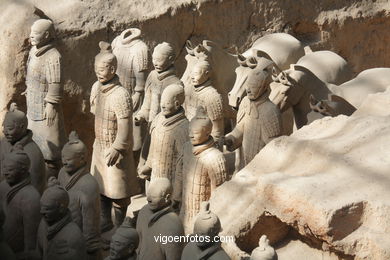 Museu Guerreiros Terracota. Fosa 1 . 