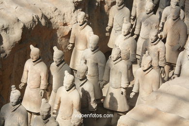 Museo Guerreros Terracota. Fosa 1. 