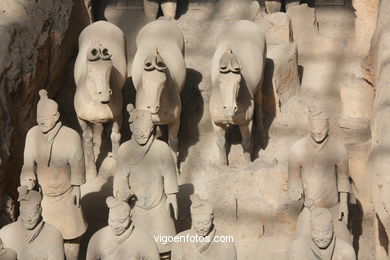 Museo Guerreros Terracota. Fosa 1. 