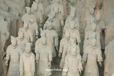 Museo Guerreros Terracota. Fosa 1. 